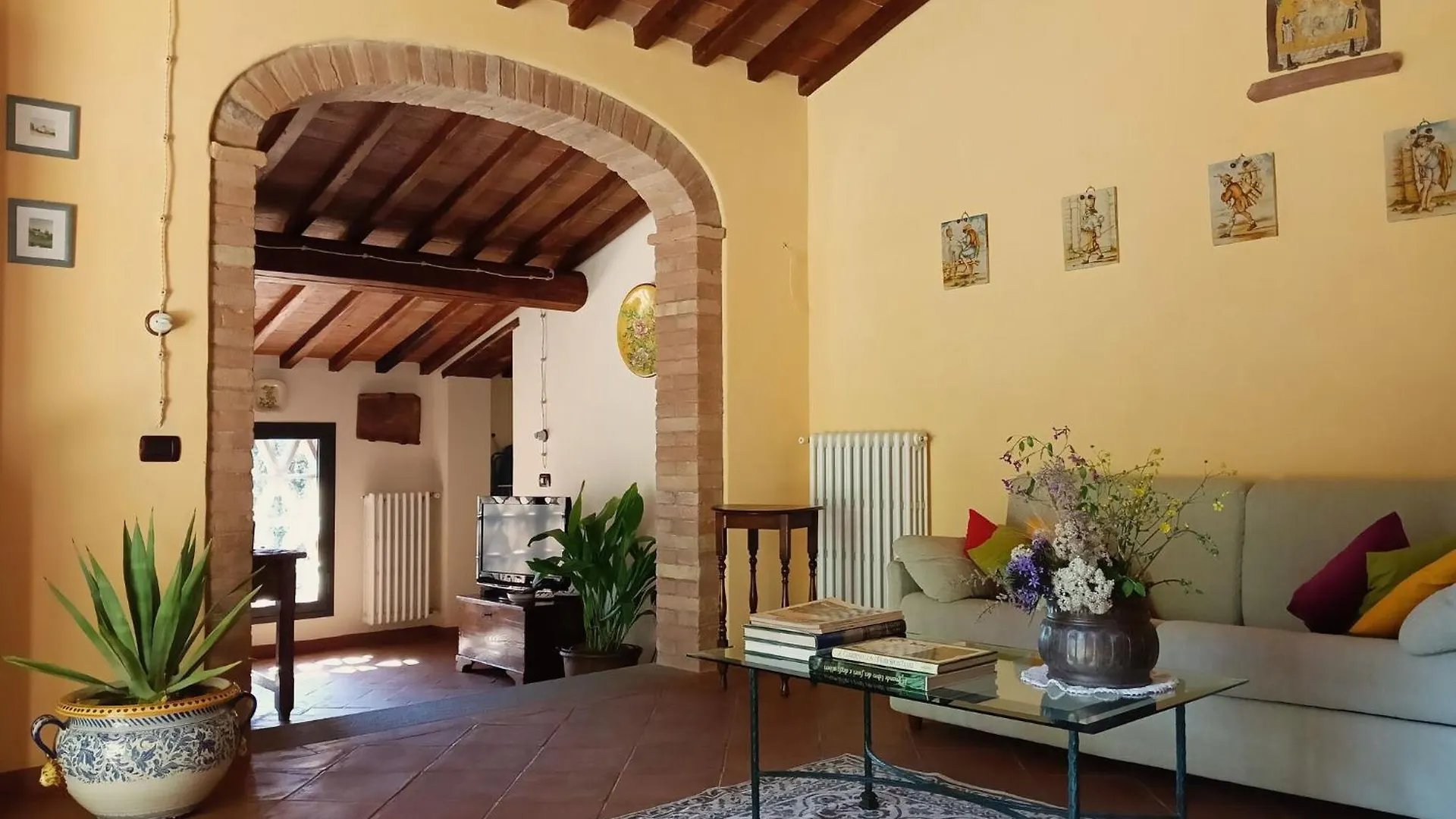 Podere Casato 2 Hills View, Pool, Wifi Tuscany Apartment Montespertoli
